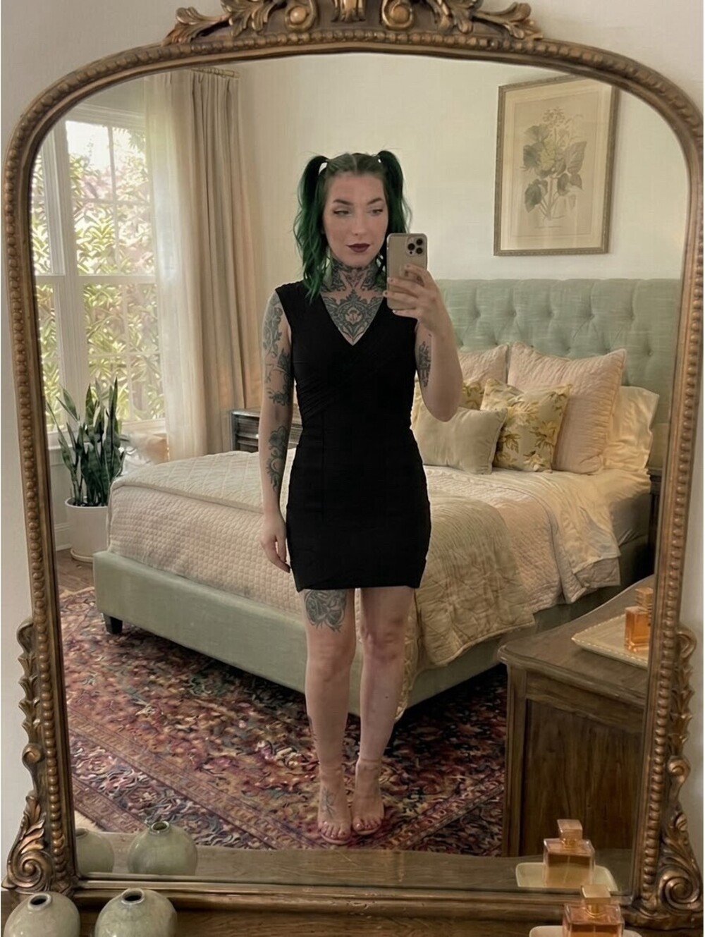 Hot Miami Styles Black Criss Cross Bandage Bodycon Mini Dress Size Small